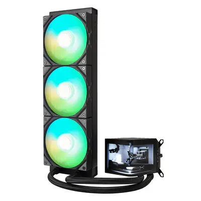 WATERCOOLING TRYX PANORAMA SE 360 BLACK ARGB LCD-2K CURVED AMOLED